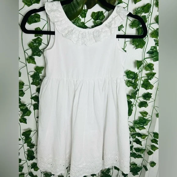 Tahari White Embroidered Dress - Picture 2 of 5